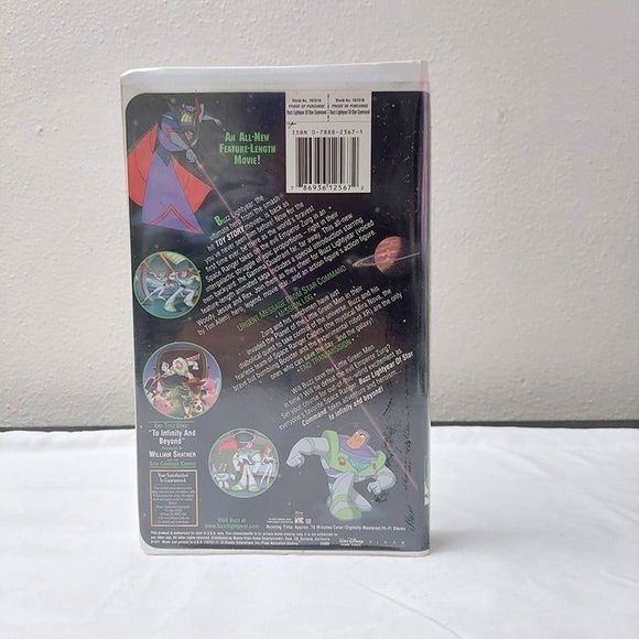 Buzz Lightyear of Star Command: The Adventure Begins VHS 2000 Disney Pixar - Picture 3 of 7